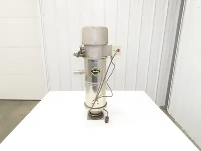Sterling SSE-2 Stainless Conveying Hopper Loader Turbine Filter Unit 115V