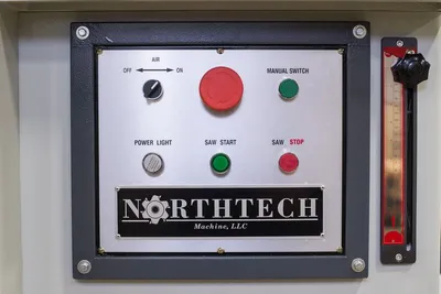 Northtech NT CS24L‑AS‑1532 24″ 15 HP Metal‑Cutting Upcut Saw (Left‑Hand Cut) 230V