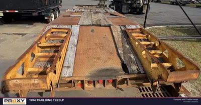 Used 1994 TRAIL KING TK20LP Flatbed Trailers New Jersey US | Proxy Equipment #1382735