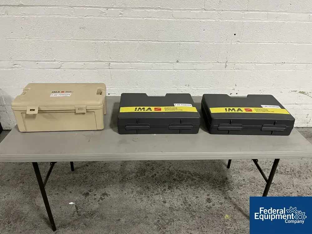 USED IMA IMA Zanasi Capsule Filler Change Parts, Model 40F, Size 00