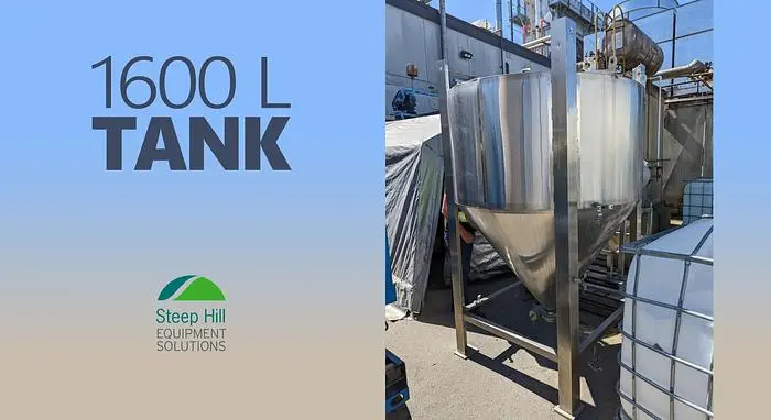 1600L Cone-Bottom Tank