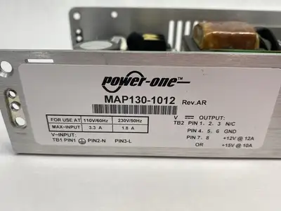 Used Power-One Chassis Mount Power Supply AC/DC Power Supplies Michigan US | Maverick Industrial Sales #1392583