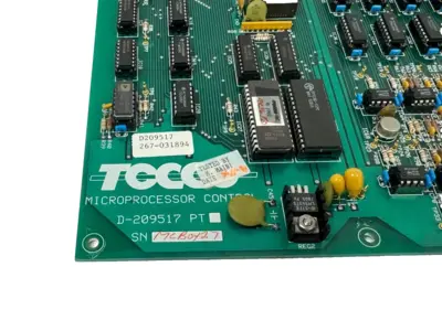 USED AJAX TOCCO D-209517 PT MICROPROCESSOR CONTROL BOARD D209517 267-031894