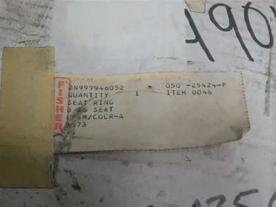 USED FISHER CONTROLS 2N999946052