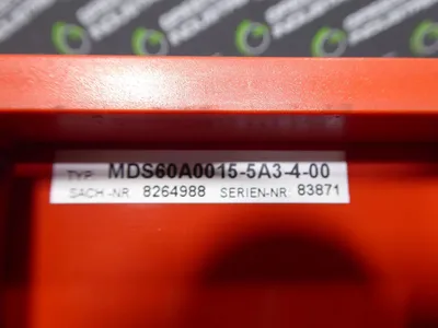 SEW Eurodrive MDS60A0015-5A3-4-00 MOVIDRIVE Inverter Drive Used`