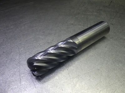 Monster 3/4" 6 Flute Carbide CR REG Endmill 3/4" Shank .19" R 292-301248 (LOC363A)