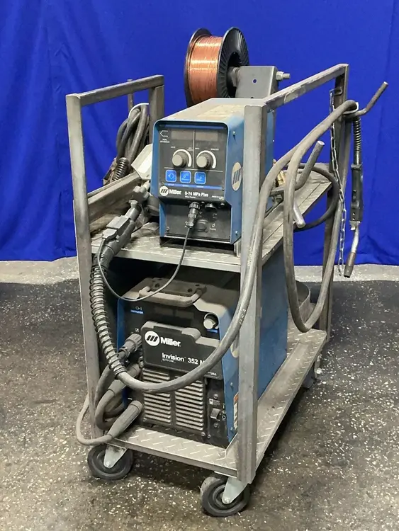 Used MILLER INVISION 352 MPA Mig Welders Ohio US | HGR 24 #1506566