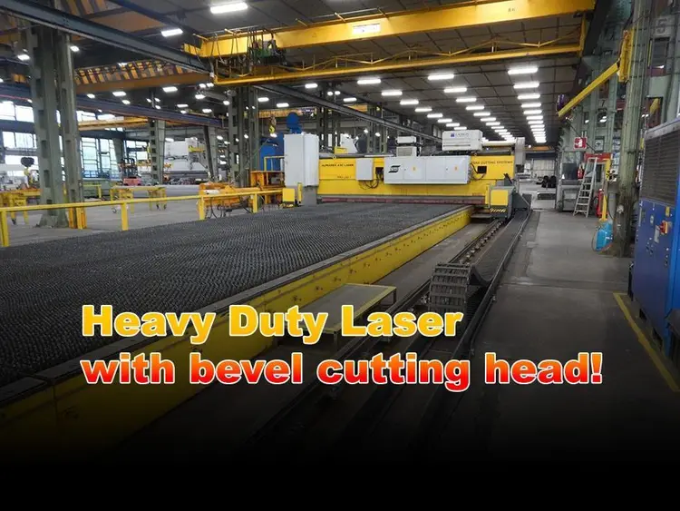 Used ESAB TRUMPF HEAVY DUTY BEVELCUT LASER 24 X 6,3 METER Laser Cutters | Apt International N.V #373248