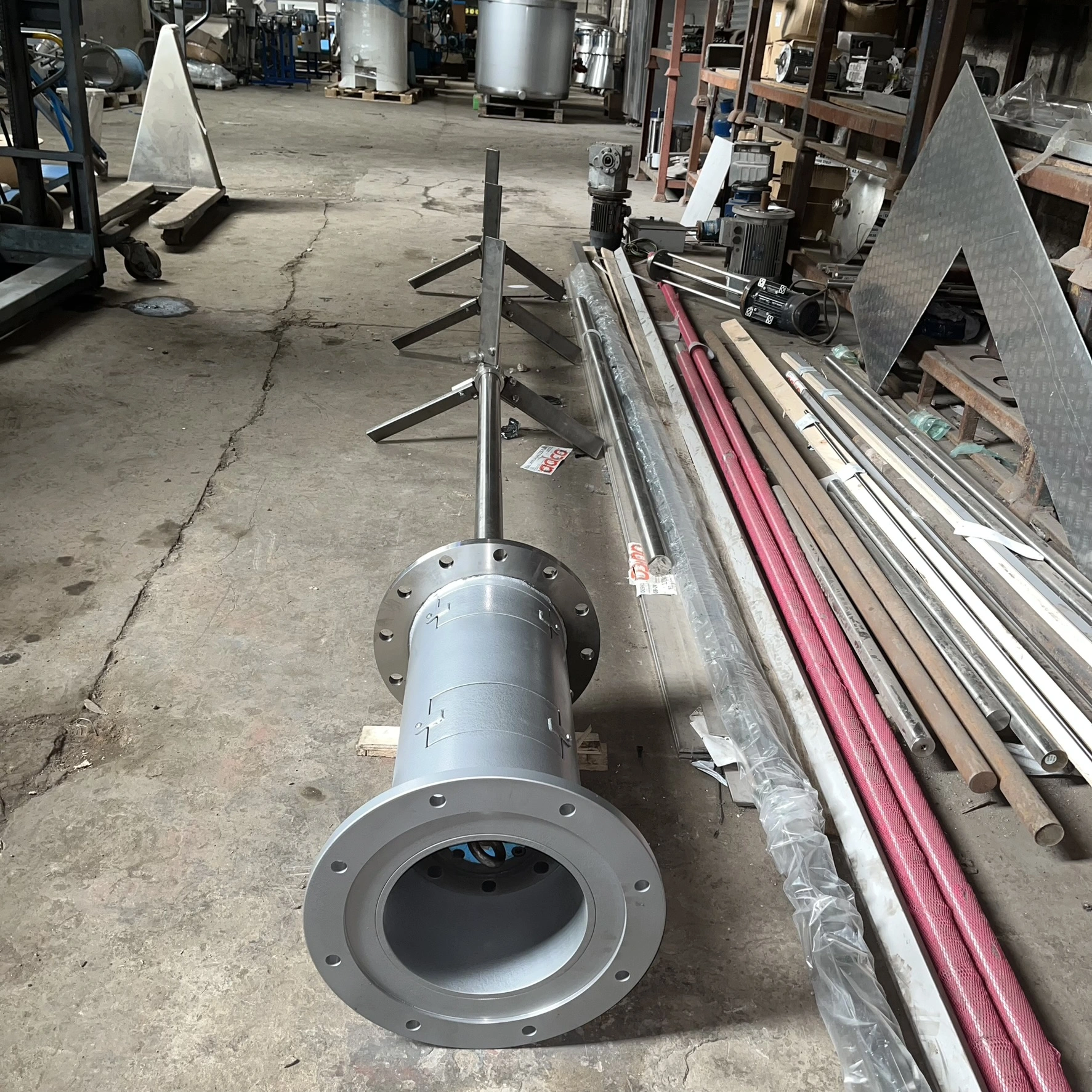 11 Kw 24 Rpm S/S  Paddle Stirrer