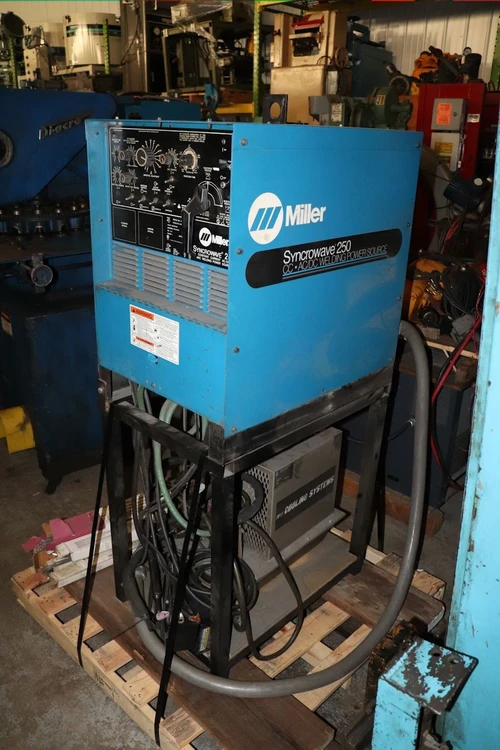 Used MILLER SYNCROWAVE 250 Tig Welders Minnesota US | INTER-PLANT SALES #339869