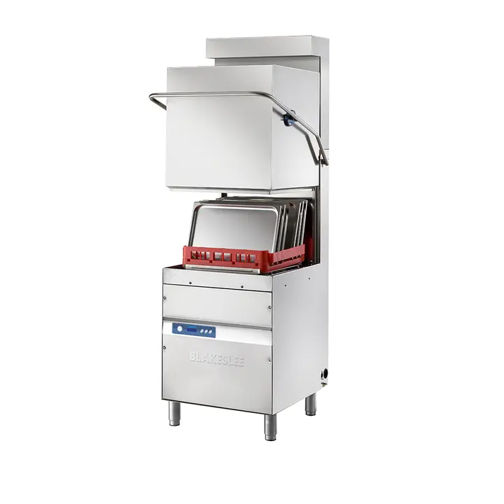 Blakeslee D-18V-3 Hood/Door Type High-Temp Dishwasher with Ventless Operation