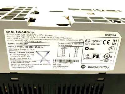 Used ALLEN-BRADLEY POWERFLEX AC Drive Power Modules Michigan US | Maverick Industrial Sales #1092549