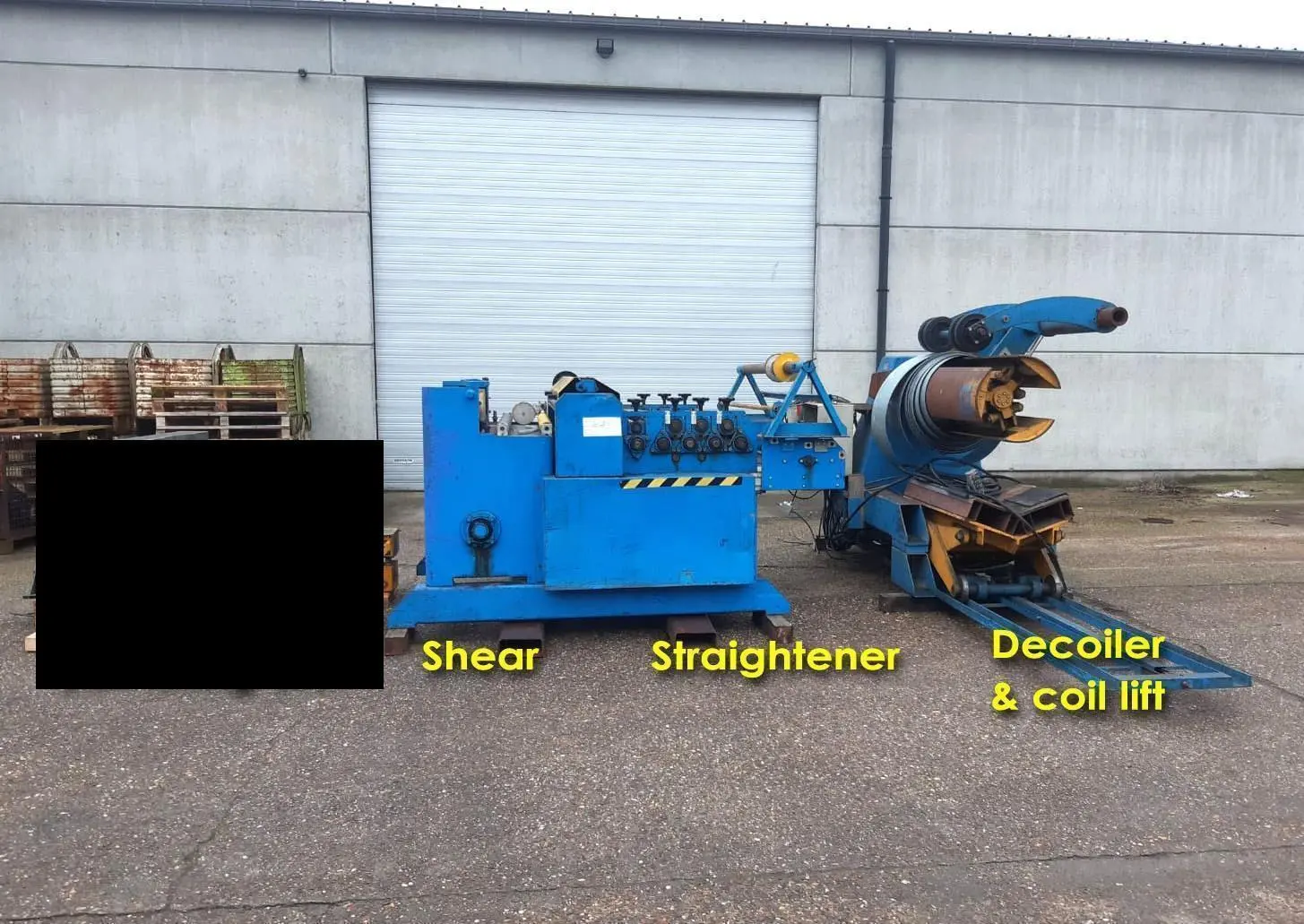 USED TENSOL 1500 X 2 MM SLITTING & CUT TO LENGTH