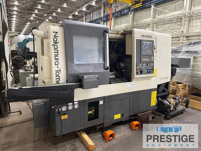 Used 2014 NAKAMURA TOME AS-200L CNC Lathes New York US | Prestige Equipment #1411797