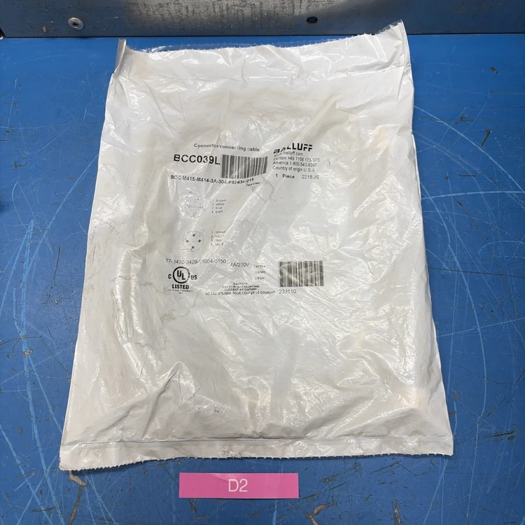 New | in-Stock Balluff BCC M415-M414-3A-304-PX0434-015 Cable & Wire Indiana US | J&J Industrial Supply #1047753