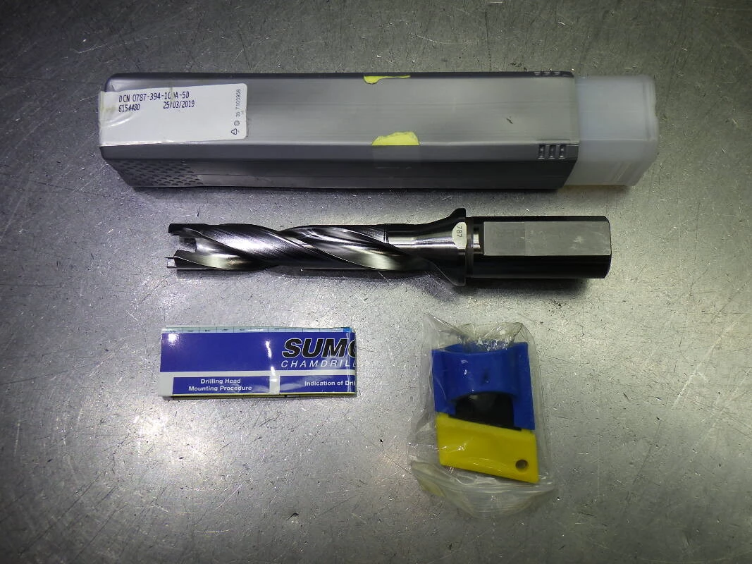 Iscar .787" Coolant Thru Indexable Drill 1" Shank DCN 0787-394-100A-5D (LOC2059B)