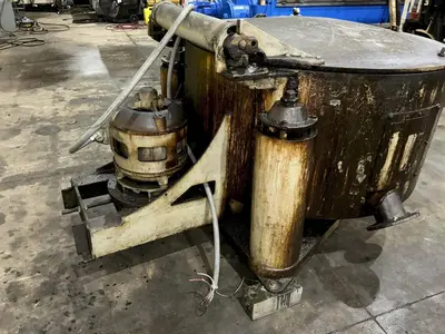 48" WIDE TOLHURST MODEL #48 CHIP SPINNER & OIL SEPARATING CENTRIFUGE : YOBRO #25010