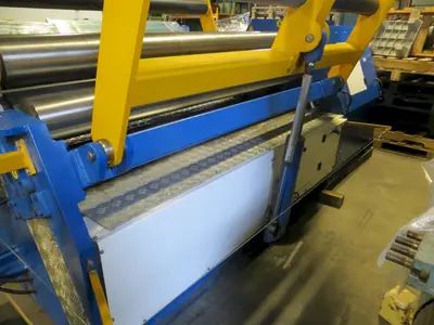 7.87" Diameter x 6 ft Americor Hydraulic 4-Roll Double Pinch Plate Bending Roll Model 4RDP 200/6 (6 ft. x 3/8")