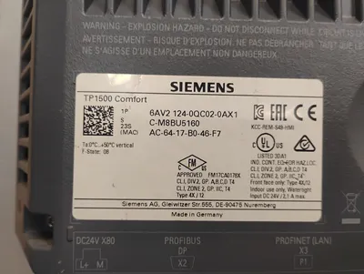 Siemens 6AV2 124-0QC02-0AX1 Electrical/PLC/Automation | ESS Industrial Equipment Sales (5)
