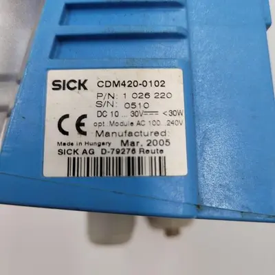 USED SICK SICK CDM420-0102 CONNECTION MODULE
