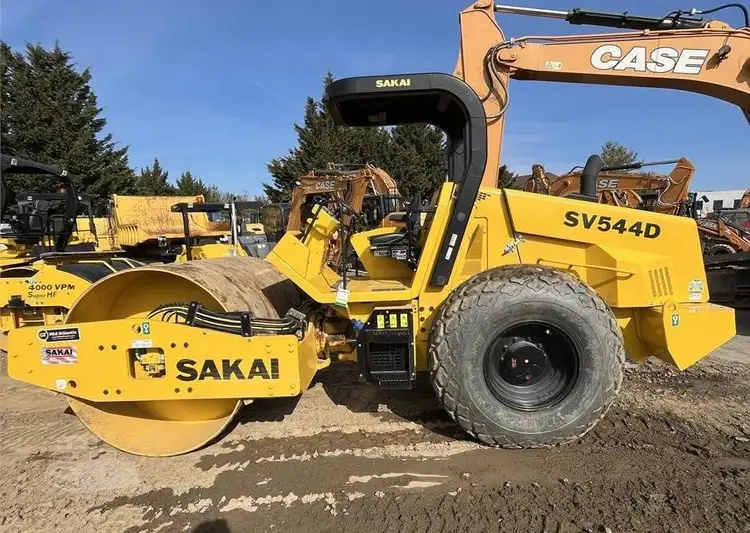 Used 2022 SAKAI SV544D Single Drum Rollers Maryland US | Core Equipment Group #1502066