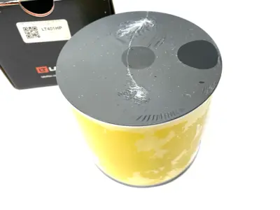 USED HP PRO MODEL HIGH PERFORMANCE 10 YEAR VINYL LABEL, YELLOW
