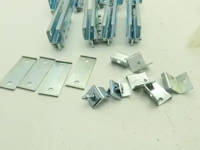 Duct-o-Wire FC-CH1D 14 Gauge C Track Hardware Joint Splicers Hangers End Stops