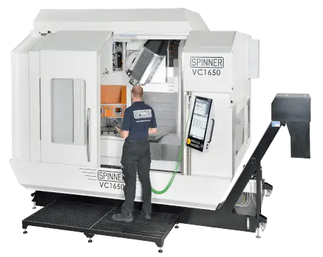 New | Build-to-Order SPINNER VC1650-5A Vertical Machining Centers (5-Axis or More) | Source Machinery Sales #1251768