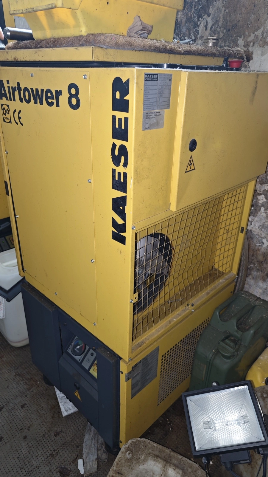 KAESER Rotary Screw Air Compressor with Dryer, in very good used condition, POA