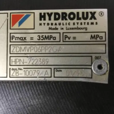 USED HYDROLUX HPN722389-HU