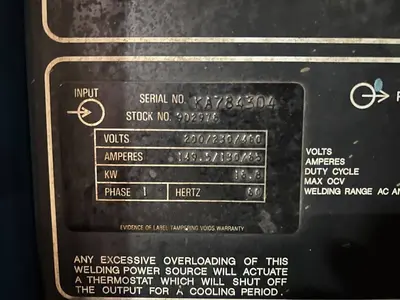 Used MILLER SYNCROWAVE 350 Tig Welders Georgia US | The Equipment Hub #1176167