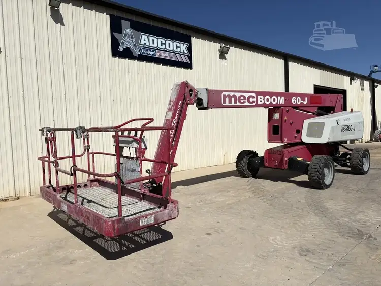 Used 2017 MEC 60J Telescopic Boom Lifts Texas US | Adcock Equipment USA #1519572