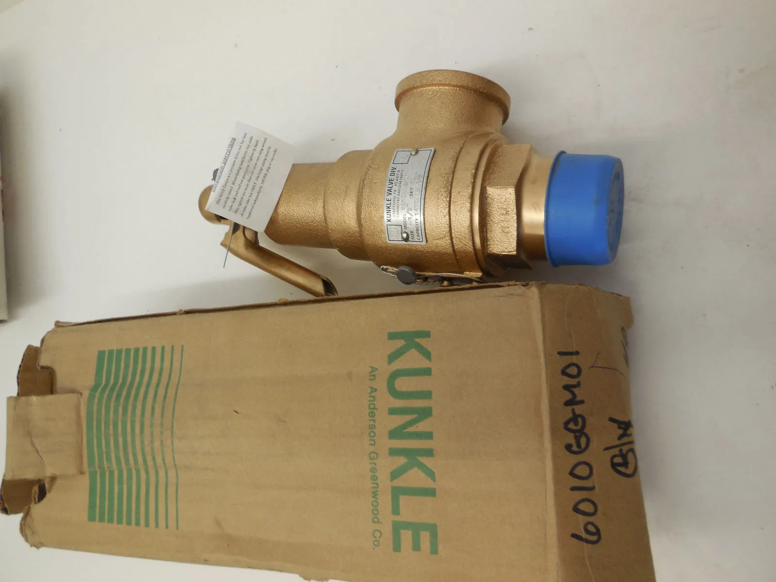 NEW KUNKLE 6010GGM01-LM RELIEF VALVE 6010GGM01LM0040