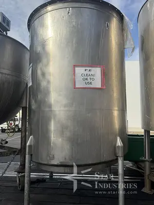 Used MIX-MOR GA-2 Stainless Steel Tanks California US | Star Industries #1254635