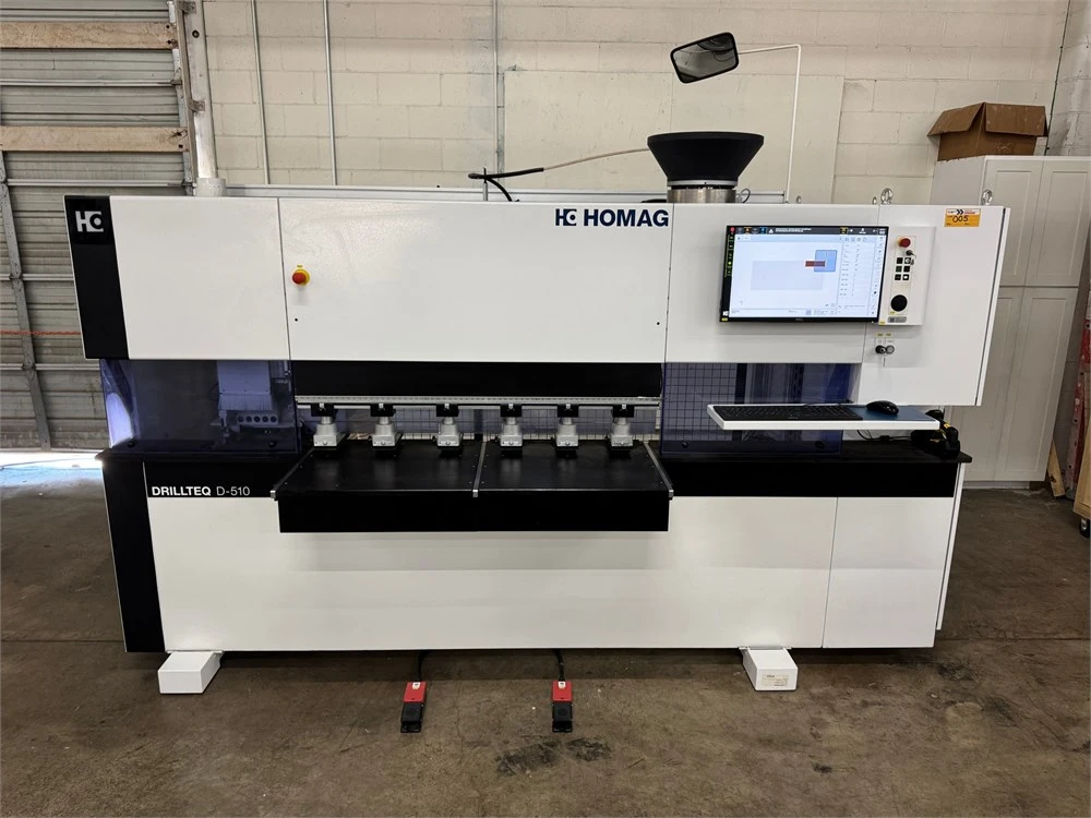 Used 2023 HOMAG "DRILLTEQ D-510" Flexible Drilling and Inserting Machines Texas US | MachineryMax #1488399