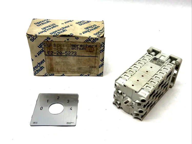 Used SPRECHER + SCHUH _UNKNOWN_ Relays & Switches | Maverick Industrial Sales #1107503