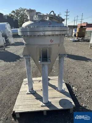 USED Zeppelin Systems 90 gal Zeppelin Receiver Tank, 304 S/S, 3 Bar