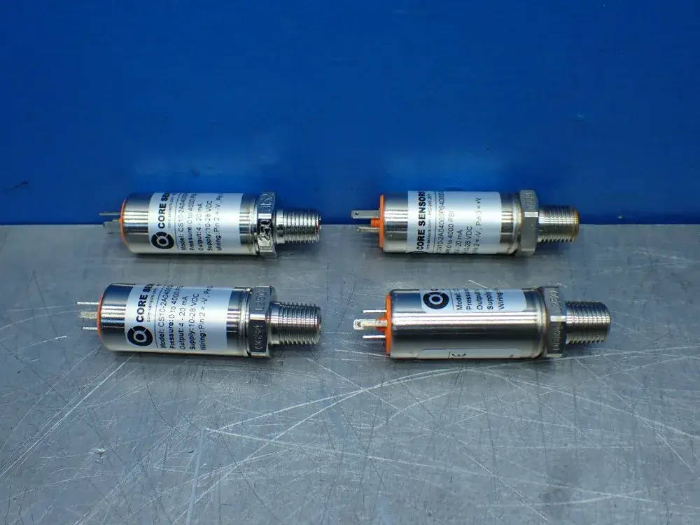 Used CORE SENSORS CS102A04000PS4D00000 Pressure Transmitters Ohio US | HGR 24 #901088