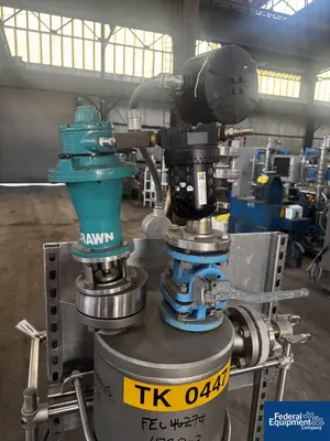 N/A 65 Liter Midway Machine Tech Agitated Receiver Tank, Hastelloy C276