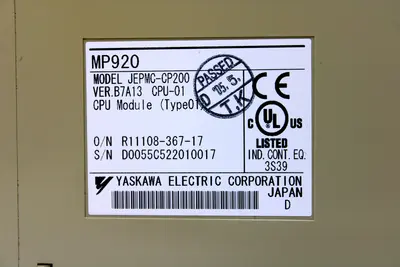 USED YASKAWA ELECTRIC JEPMC-CP200