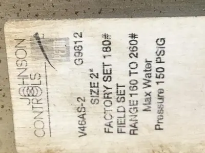 USED JOHNSON CONTROLS CST27-1P