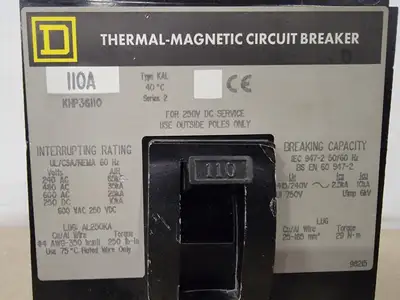 USED SQUARE D KHP36110