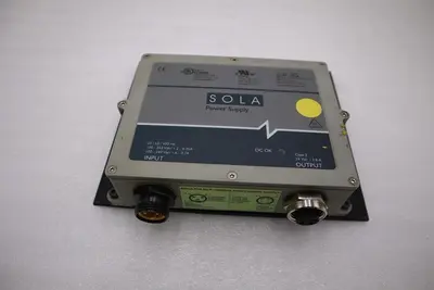 LOT OF 2 - SOLA SCP 100S24X-DVN POWER SUPPLY 50/60/400HZ STOCK H1714