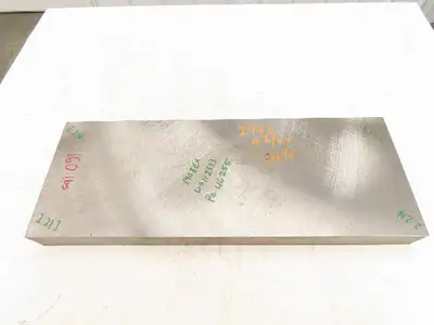 Mild Carbon Steel Flat Ground Stock 2.21" x 9-3/4" x 26-1/4"  160Lbs