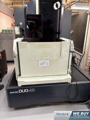Used 2008 MAKINO DUO-43 Wire EDM Michigan US | Tramar Industries #419506