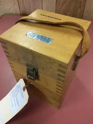 1338-385 Like New Sartorius #10F, 10 KG., Chrome Balance Calibration Weight