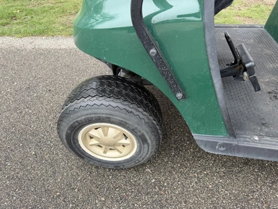 (1) 2014 E-Z-Go golf cart with a Kawasaki gas engine, does not include Club canopy or ball washer, f...
