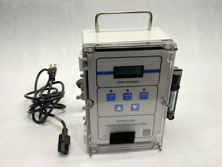 Used ALPHA OMEGA INSTRUMENTS SERIES 3000 TRACE OXYGEN ANALYZER 100-240V Gas Analyzers / Detectors Michigan US | Maverick Industrial Sales #1092569