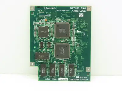 Okuma E4809-045-231-A Printed Circuit Board Module PCB Graphic Card A911-2861