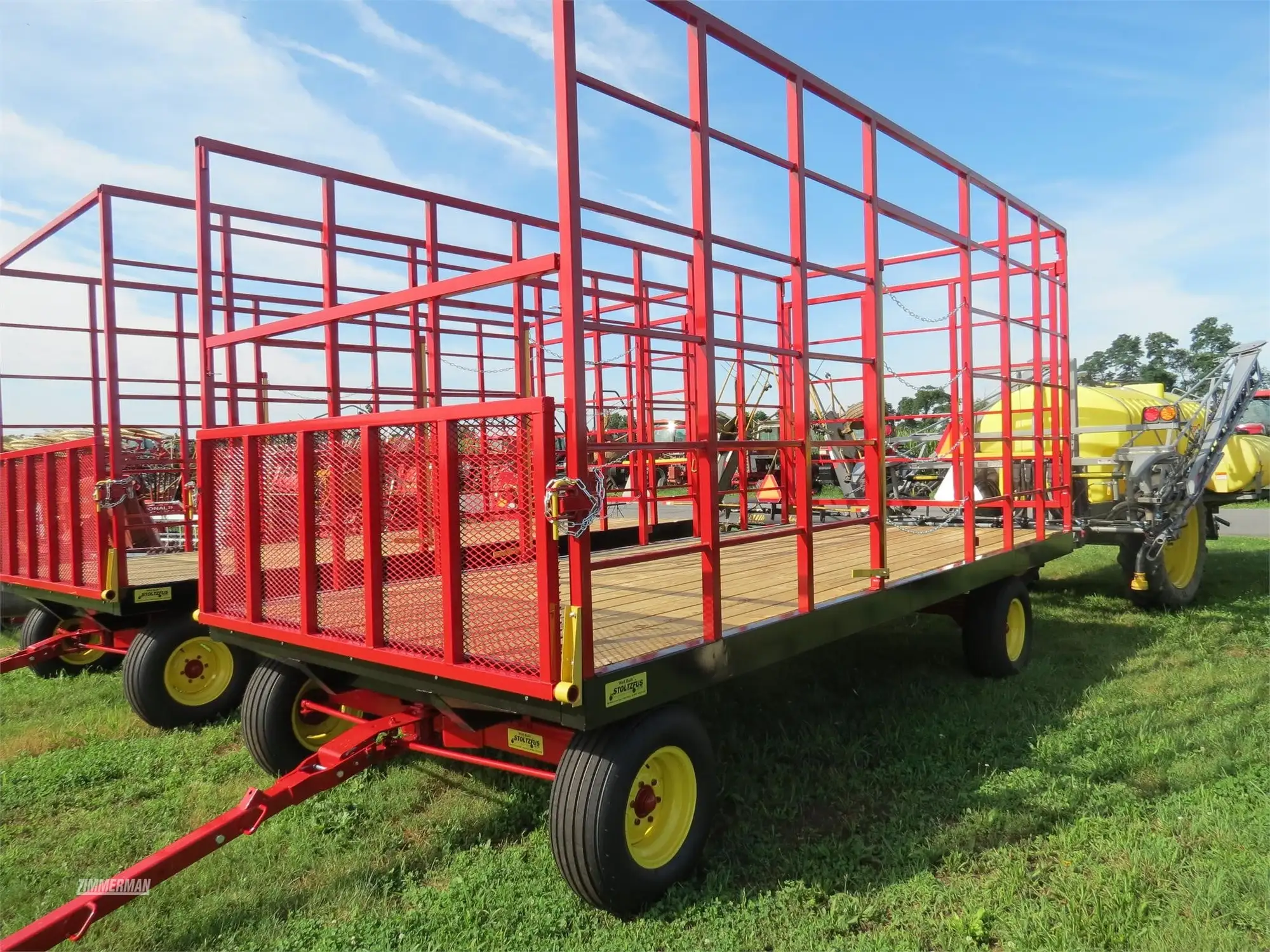 New | in-Stock 2026 STOLTZFUS 8.5X18 Agricultural Trailers Pennsylvania US | Zimmerman Farm Service #1410168